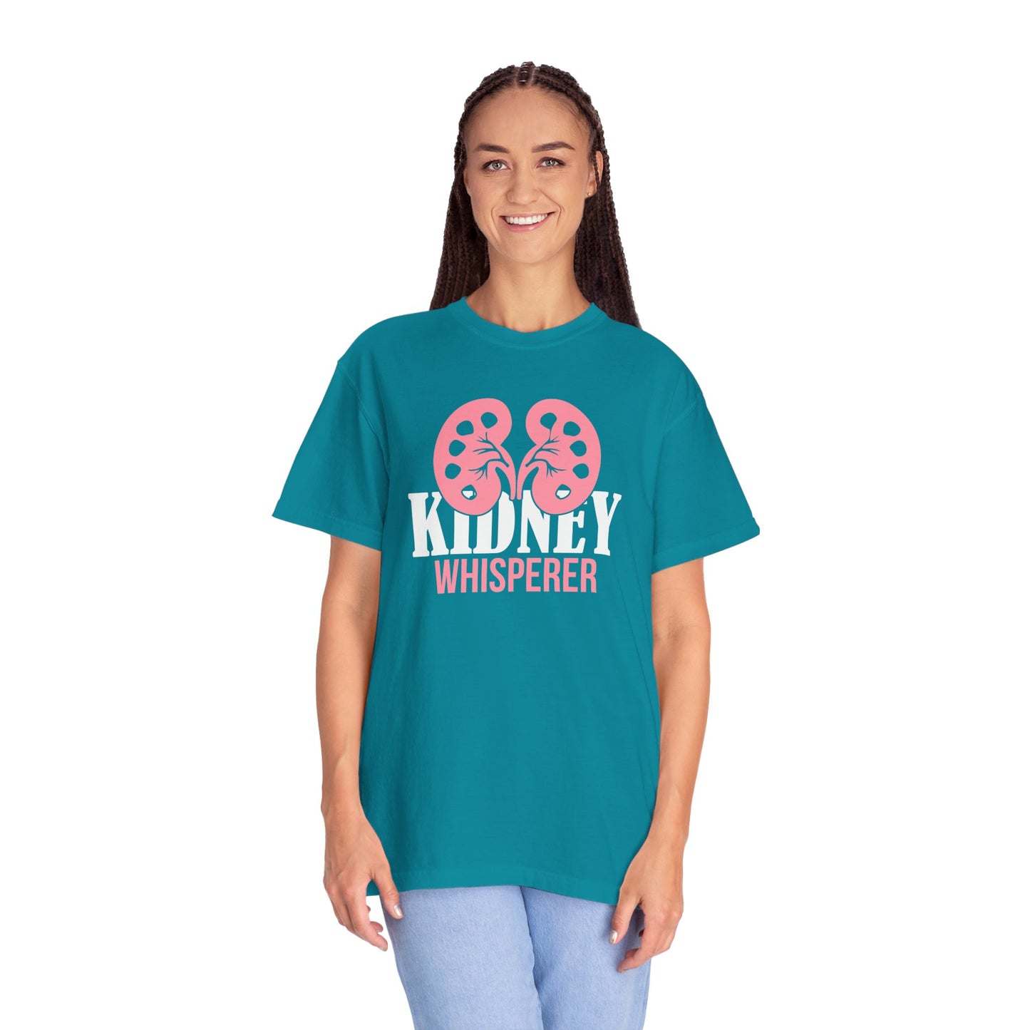 Kidney Whisperer Graphic Unisex Garment-Dyed T-shirt