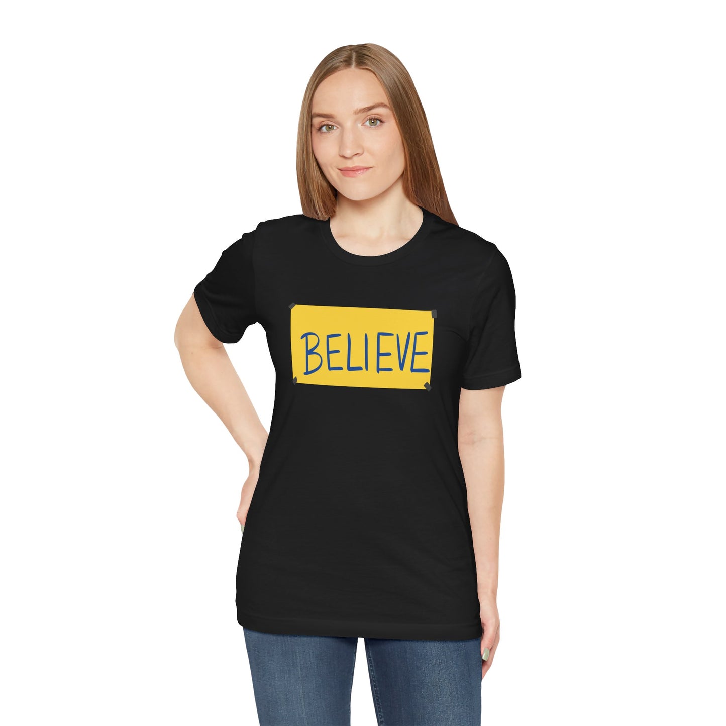 Ted Lasso BELIEVE SHIRT - Unisex Short Sleeve Tee