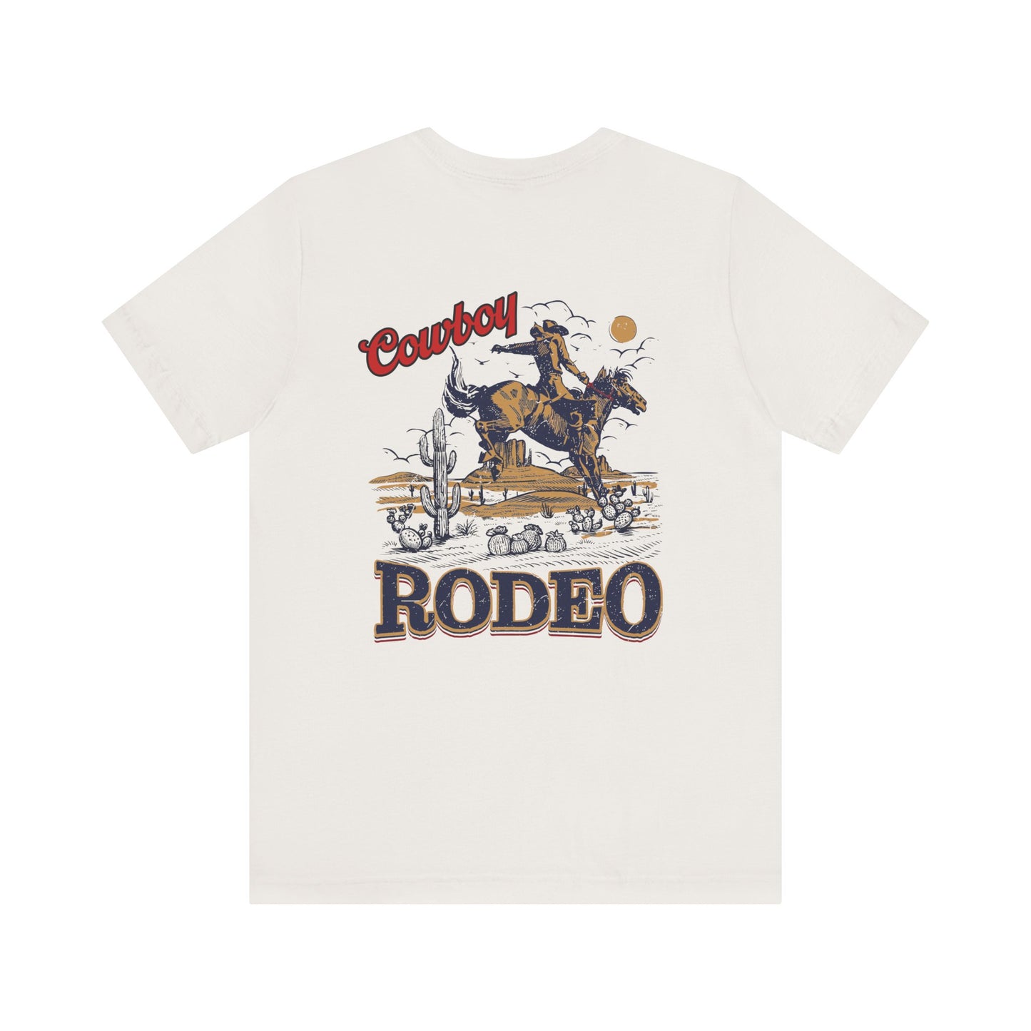 Cowboy Rodeo Vintage Style Graphic TShirt