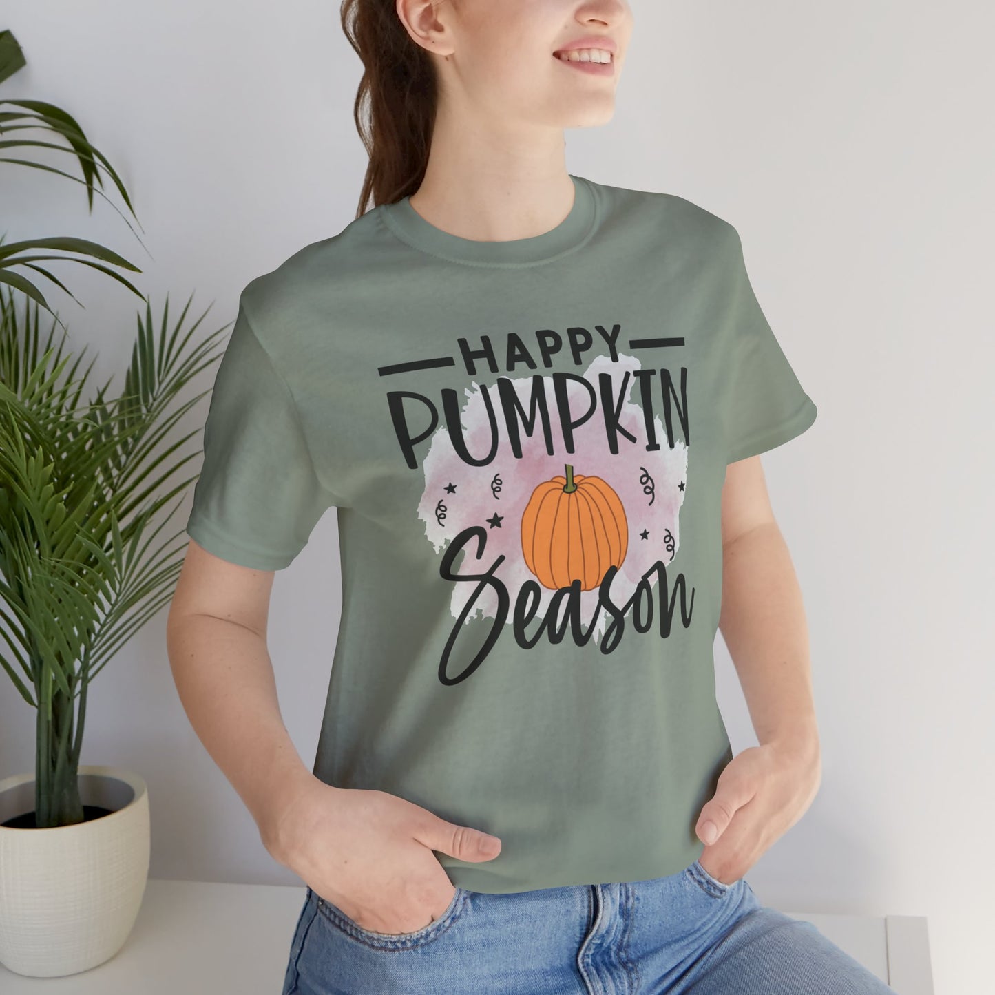 HAPPY PUMPKIN SEASON - Unisex Jersey Short Sleeve Tee