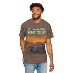 Vintage Plymouth 1971 Hemi Barracuda T-Shirt