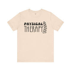 Physical Therapy Unisex Tee - Spine Graphic Gift for PT Student