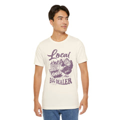 Local Egg Dealer Unisex Jersey Tee - Perfect for Farmers & Foodies