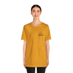 Dog Mom T-Shirt — Personalized Your Dog Image  Tee (Custom Name)
