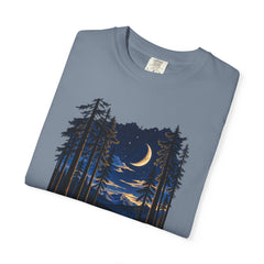 Moonlit Forest T-Shirt – Nature Lover Camping Shirt