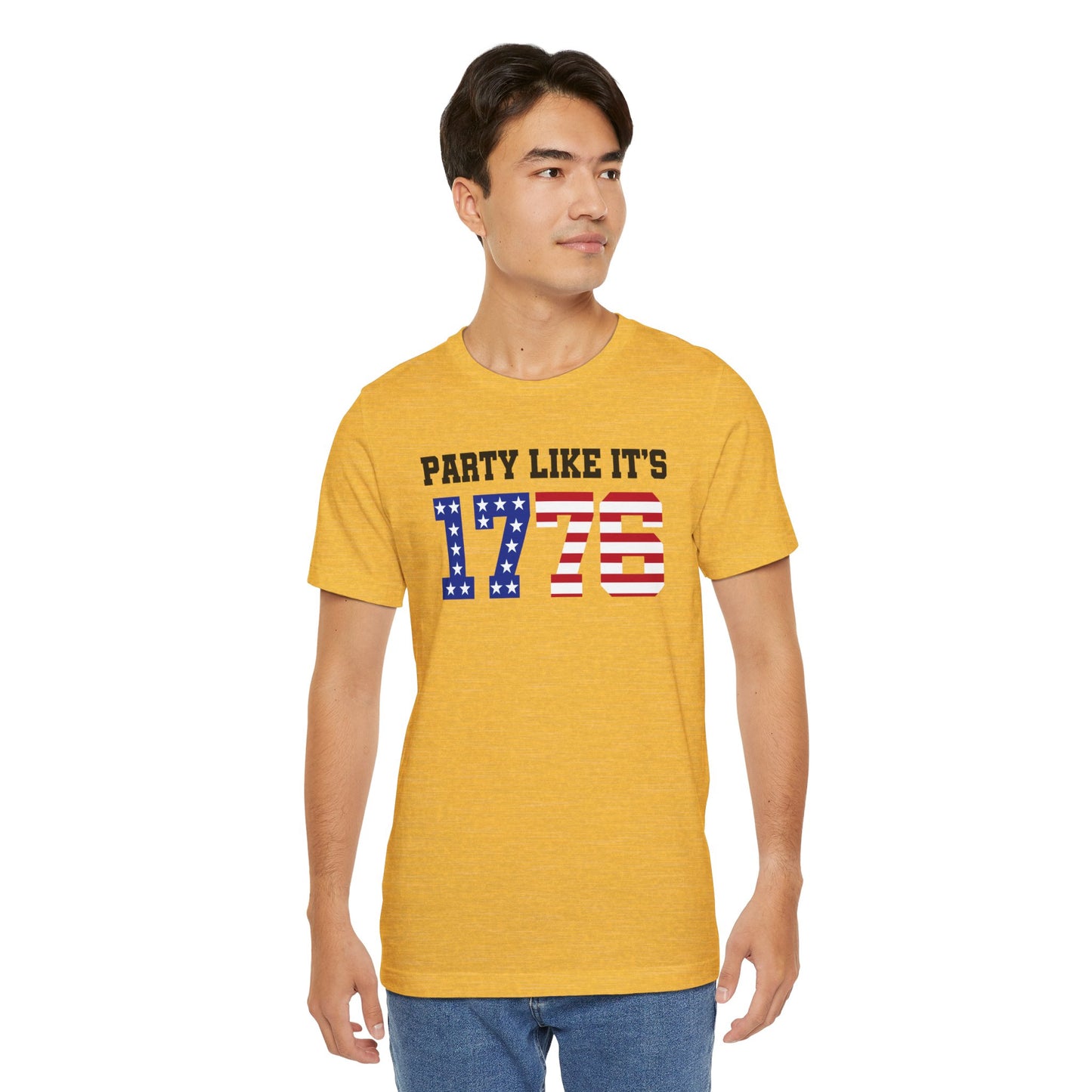 Party Like Its 1776, Graphic Unisex Jersey Short Sleeve Tee