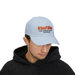 Fishing Dad Cap, A Sea D Sea Hat, Outdoor Gear, Gift for Fisherman, Adjustable Cap for Dad, Casual Style Hat
