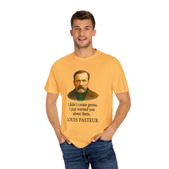 Louis Pasteur Portrait Tee – "I didn't create germs, I just warned you about them."
