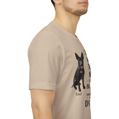 Personalized Dog Dad T‑Shirt — "Treats. Walks. Toys. Naps." Father's Day Gift