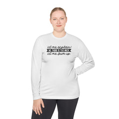 Let me explain. No, there is too much. Let me sum up  - Unisex Lightweight Long Sleeve Tee / Princess Bride / For Him / For Her / Montoya