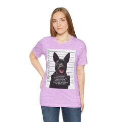 K9 Mugshot Personalized with your Dog T-Shirt