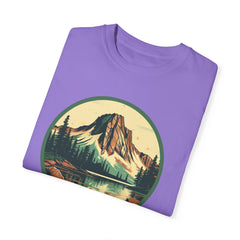 Glacier National Park Graphic, Comfort Colors Soft Relaxed Fit Unisex Garment-Dyed T-shirt