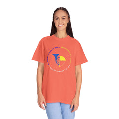 Blue French Horn & Yellow Umbrella T-Shirt — HIMYM Fan Tee