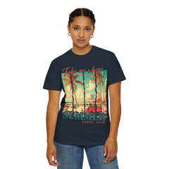 Summer Vibes Graphic T-Shirt - "Take Me Where Summer Never Ends"