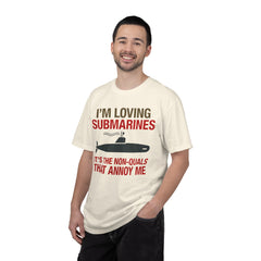 Submarine Lover Nautical Tee, Graphic Submarine Shirt | Summer Casual