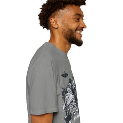 UFO Meets Cowboy Unisex Garment Shirt -Dyed  T Shirt
