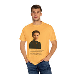 Marie Curie Portrait T‑Shirt — "I Make Science Literally Lit" Science Tee
