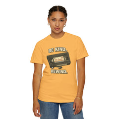 Be Kind Rewind Cassette T-Shirt — Retro 80s Vintage Tape Tee
