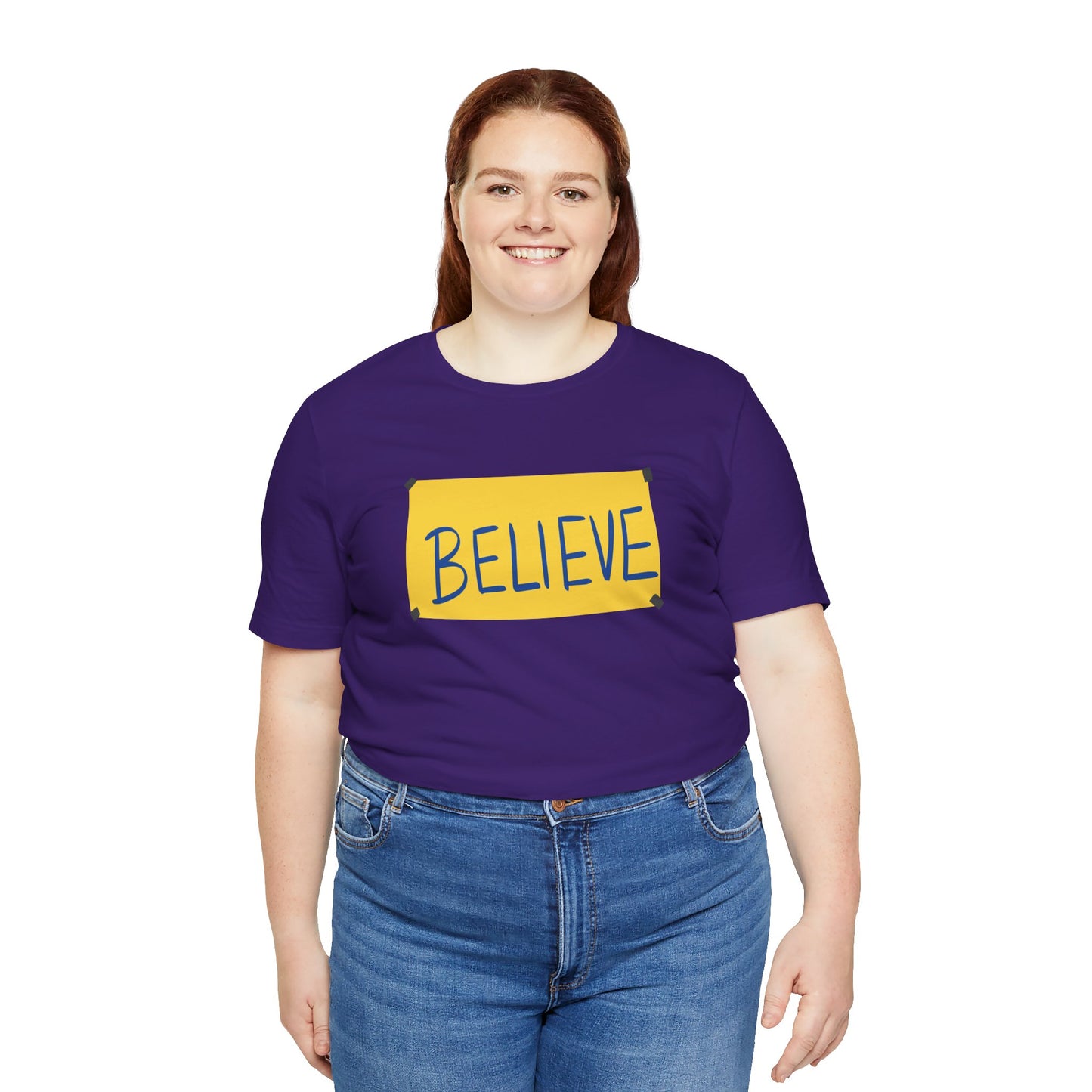 Ted Lasso BELIEVE SHIRT - Unisex Short Sleeve Tee