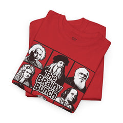 The Brainy Bunch Tee — Vintage Scientist Portraits Graphic T-Shirt
