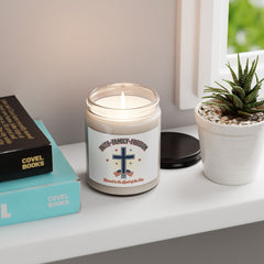 Faith Family Freedom Candle | Patriotic, Faith-based July 4th Vintage Americana