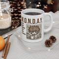 MONDAY Definition Funny Graphic Ceramic Mug, (11oz, 15oz)