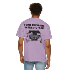 Ford Mustang Shelby GT500 Unisex T-Shirt - Classic Car Enthusiast Comfort Colors Garment Dyed Tee