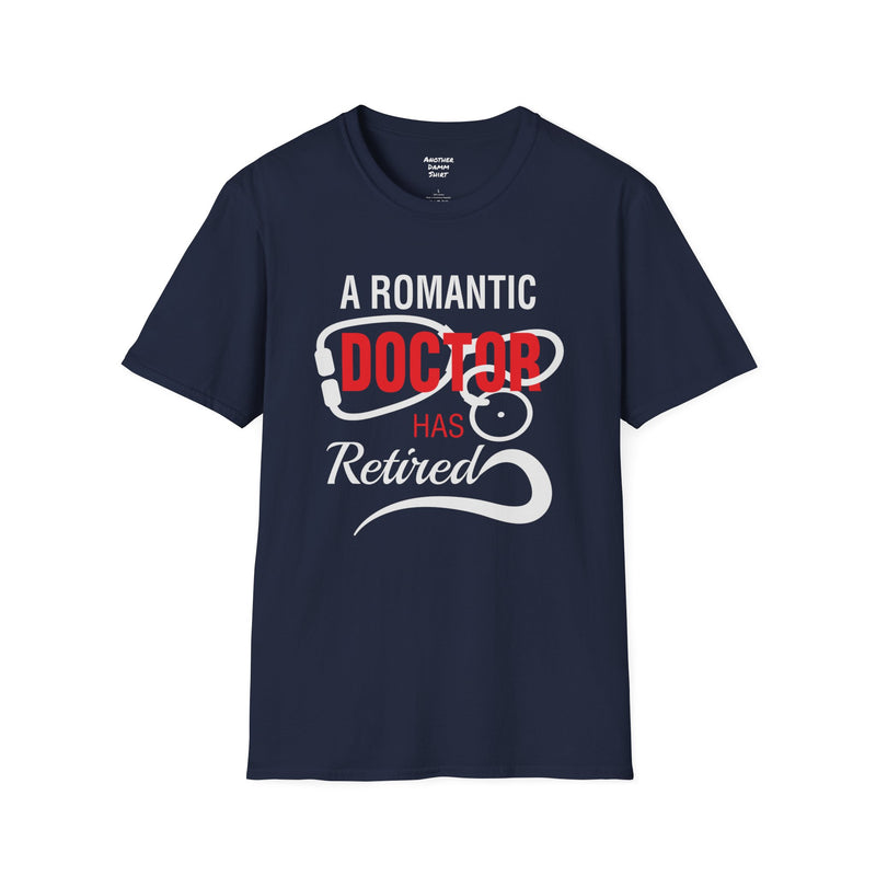Romance Doctor - Unisex Softstyle T-Shirt | Nurse Awareness, Medical Wear, Gift For Her, Scrubs Lover, Hospital Staff Gift, Registered Nurse