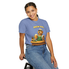 Golden Retriever Brewer Beer T-Shirt — Cute Brew-Dog Graphic Tee