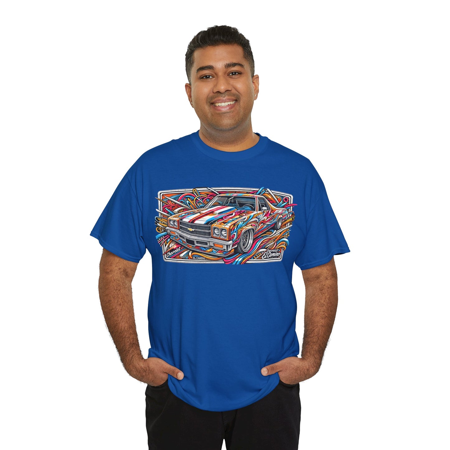 Graffiti Mania Chevrolet El Camino Graphic - Unisex Heavy Cotton Tee