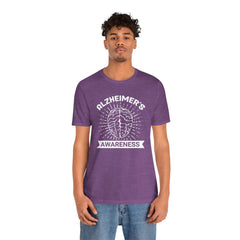 Alzheimers Awareness - Unisex Jersey Short Sleeve Tee