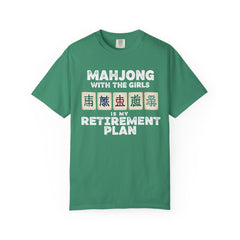 Mahjong Retirement Plan Unisex T-Shirt - Fun Gift for Friends