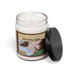 Cliffs of Insanity National Park Scented Soy Candle — 9oz Travel Jar (The Witty One: Pine & Sea Breeze)