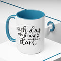 Inspirational Quote Mug / Motivational Quote Mug / Positive Attitude  / Two-Tone Coffee Mug / Gift for her / Gift for him / New Beginning