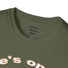Josie's On A Vacation Far Away Come Around And Talk It Over  Unisex Softstyle T-Shirt  80s Rock The Outfield