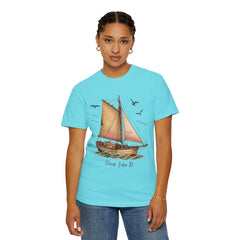 Sloop John B Sailboat T-Shirt — Vintage Nautical Tee