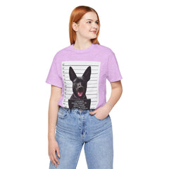 K9 Mugshot Personalized with your Dog T-Shirt