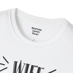 Wife Nurse Mom - Unisex Softstyle T-Shirt | Nurse Awareness,Medical Wear,Gift For Him,Scrubs Lover,Hospital Staff Gift,Gift For Her,RN