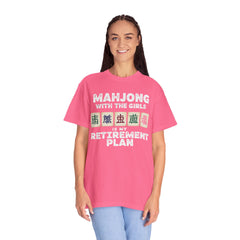 Mahjong Retirement Plan Unisex T-Shirt - Fun Gift for Friends