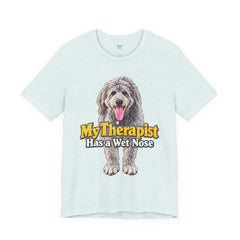 My Therapist Has A Wet Nose Personalized with your dog(s) image T-Shirt