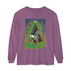 Horse Christmas Long Sleeve T-Shirt