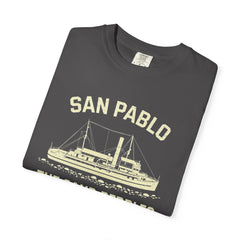 San Pablo 'The Sand Pebbles' Vintage Boat Graphic T-Shirt