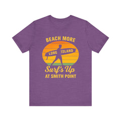 Smiths Point Beach Vibes Unisex Tee - Surf's Up Long Island | Summer Shirt