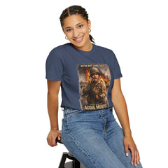 American Heroes Collection No 2 Graphic T-Shirt — “We're Not Going Back” Audie Murphy WWII