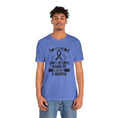 Motivational Amputee Quote - Unisex T Shirt