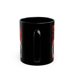 Hip Hop Crowned Rapper Graphic - Black Mug (11oz, 15oz)