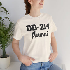 DD-214 Alumni Tee — Military Service Veteran Tribute T-Shirt