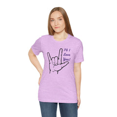 PS I LOVE YOU - Unisex Jersey Short Sleeve Tee