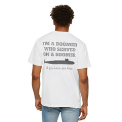 Poseidon Unisex Submarine T-Shirt – "I'm a Boomer Who Served on a Boomer"