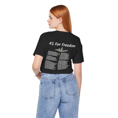 41 For Freedom FBM Fleet Ballistic Missile Submarine Unisex Jersey Short Sleeve Tee